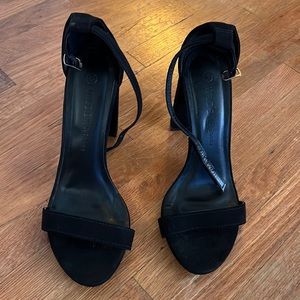 Wild Diva black heels
